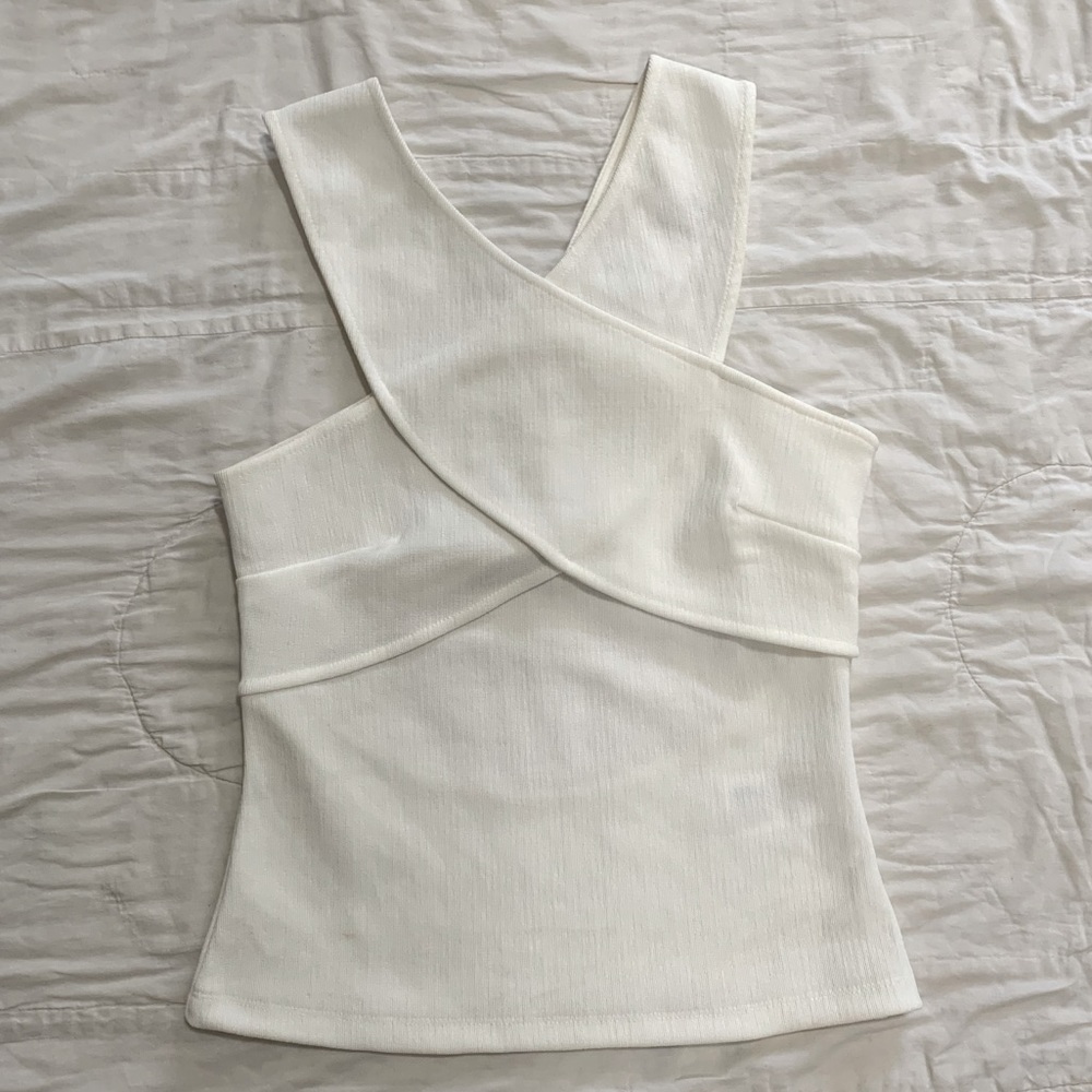NWT H&M Cross Halter Top